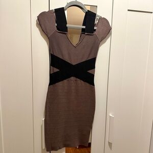 Marciano Harriet Cold Shoulder Bandage Dress